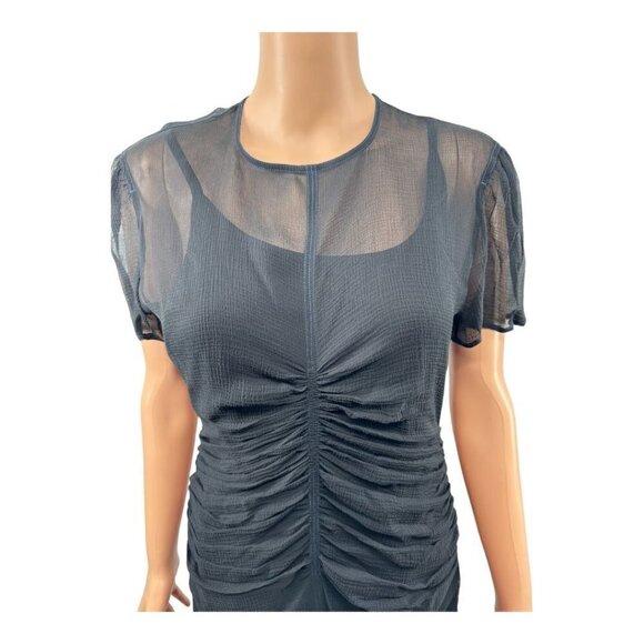 Rag & Bone Maris Short Sleeve Mini Dress NWT - Picture 4 of 10